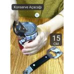 3’Lü Ağız Konserve Açacağı Paslanmaz Şişe Açacağı Çelik Açacak 15 Cm