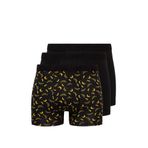 3lü Baskılı Siyah Boxer 0911910-900
