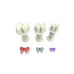 3lü Fiyonk Şeker Hamuru Şekillendirici Enjektörlü Kopat 1.2x1.5x1.9 Cm