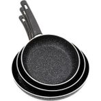 3lü Granit Tava Seti 18-22-26CM - Standart