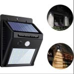 3'lü Hareket Sensörlü 20 LED Solar Enerji Su Geçirmez Duvar Lambası