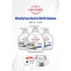 3'Lü Hindistan Cevizi Sütlü Sıvı El Sabunu 300 Ml Ve Rosıe