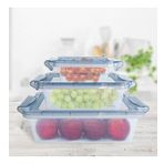 3‘lü Kilitli Saklama Kabı Seti – (0.40-1-2 Lt.)