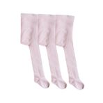 3lü Kız/Erkek Bebek Çocuk Bambu Külotlu Çorap Yumuşak Mevsimlik Pembe 1-2 yaş