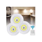 3lü Kumandalı Kabin Led Set Gece Lambası Mutfak Tezgah Altı Dolap İçi Kabin Altı Banyo Aydınlatması