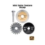 3'Lü Mini Daire Testere Bıçağı Seti - Hss, Tct Ve Elmas Kesici Disk