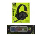 3'Lü Oyuncu Seti Bkb9 Rgb Mekanik Hisli Klavye Mouse Combo Set & Bgh9 Type-C Usb Gaming Kulaklık