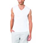 3'lü Paket V Yaka 0 Kol Erkek Fanila Yeni Sezon