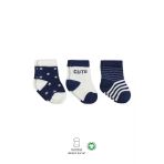 3'Lü Penye Cute Stars Soket Çorap Bs10115 Lacivert