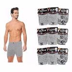 3'Lü Seher Yıldızı Erkek Boxer Karışık Desen Xl Karışık Renk