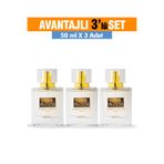 3'Lü Set Alberto Taccini Cool Bloom Kadın Parfüm 50 Ml