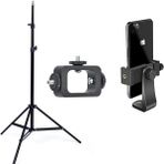 3'lü Set Cep Telefonu Canlı Yayın Montaj Adaptörü, Tripod ve Aksiyon Kamera Tutucu fotoğrafçılık Işık Yayıncı için Vidalı Universal Cep Telefonu Tutucu, Cep Telefonu için Tripod
