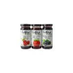 3lü Set Lutfiye Organik Vişne Reçeli 280 gr + Lutfiye Organik Çilek Reçeli 280 gr + Lutfiye Organik Böğürtlen Reçeli 280 gr