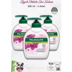 3'lü Set Palmolive Naturals Siyah Orkide Lüks Yumuşaklık Sıvı Sabun 300 ml ve ROSIE