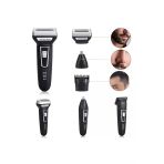 3'Lü Set Saç Sakal Kesme Traş Makinesi Burun Kılı Alma Tıraş Makinesi Mir71282215