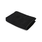 3'lü Siyah Mikrofiber Kuaför Spor Havlusu 50 x 90 cm Leke ve Saç Boyası Tutmayan Ek Özellikler
