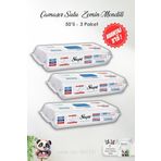 3'lü Sleepy Çamaşır Suyu Katkılı 8 Katlı 4X Large Mopa Uyumlu Temizlik Havlusu 50 li ve ROSIE