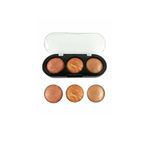 3'lü Terracotta Allık Kahverengi No: 2 Kahverengi