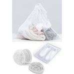3lü Yıkama File Seti - Ayakkabı Filesi-Plastik Aparatlı Sütyen Yıkama- Çamaşır Yıkama Filesi (483483)