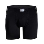 3'Lü Yıldız 105-106-107-108 Erkek Modal Biyeli Boxer Siyah M