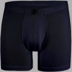 3'lü Yıldız 320-321-322-323 Erkek Bambu Likralı Boxer - L - Siyah