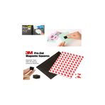 3M 100 Adet Yapışkanlı Mıknatıs Magnet, Güçlü Çok Amaçlı Süsleme Mıknatısı Dolap, Nişan, Bebek, Kına