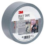 3m 1900 Gümüş Renkli Bez İzole Koli Bandı - 50 Mm. X 50 Mt. 5 Ad