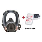 3M 3m™ 6800 Tam Yüz Gaz Maskesi +6035 P3 Filtre - 1 Adet