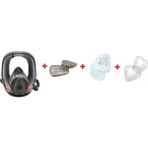 3M 3m™ 6800 Tam Yüz Gaz Maskesi +6059 Abek1 Filtre +5911 P1 Ped+ 501 Filtre Tutucu Kapak - 1 Adet