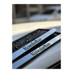 3M 5d Ultra Parlak Kabartma Mercedes Benz Uyumlu Takmatik Pleksi Plakalık
