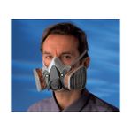 3m 6200 Yarım Yüz Maske + 3m 6057 Filtre Kombine Set - 1 Adet
