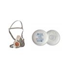 3m 6200 Yarım Yüz Maskesi + 3m 2125 Ffp2 Filtre