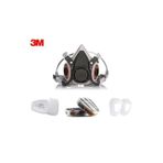 3M 6200 Yarım Yüz Maskesi + 6059 Abek Filtre + 5935 P3 Filtre +k501 Kapak