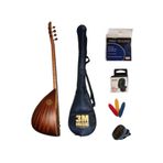 3M Atölye Uzun Sap Bağlama - Saz Full Set