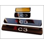 3M Cıtroen C3 2002 - 2009 Uyumlu 3D Lazer Kesim Pleksi Kapı Eşiği