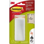 3M ™ Command™ 17044-CIS Büyük Boy Kanvas Resim Askısı, Max 1,3 kg (1 Askı + 2 Büyük Boy Cırt Bant)
