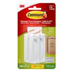 3M Command Tel askı, hasar görmez, 2,3 kg, 3 elbise askısı, 6 şerit (17042-ES).