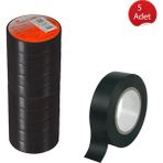 3M Elektrik Izola Bant 5 Adet Bant Elektrikçi Bantı Izole 20X10 Metre