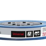 3M Hand-Masker 2090 profesyonel boya bandı, pürüzsüz yüzeyler için, UV ışınlarına dayanıklı, iç ve dış mekan, 24 mm x 50 m