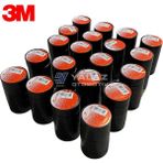 3M Izole Bant 18 mm Siyah (Kırmızı Etiket) (100 Adet)
