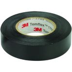 3M Izolebant Temflex Siyah Pvc Bant 19mm x 9m x 0,13mm 10 Adet