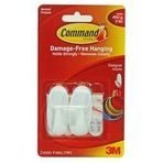 3M Küçük kanca with Command Adhesive, X2 17082 by 3 M