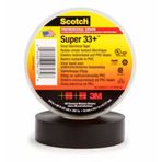3M Scotch 33+ Vinil Elektrik Bandı Siyah 19 mm x 20 m