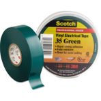 3m Scotch 35 Vinil Elektrik Bandı Yeşil 19 mm x 20 M 3m (10\'lu)