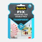 3M Scotch 4004 Şeffaf 19 mm x 1.5 m Montaj Bandı