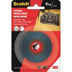 3M Scotch® Extra Güçlü Çift Taraflı Köpük Bant 19mm x 1,5m Tüm Yüzeylerde Kullanım İçin Dayanıklı 4002