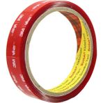 3M Şeffaf Montaj Bandı 19x1,5 mm Araç Aksesuar Yapıştırmaya