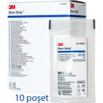 3m Steri-Strip Dikiş Bandı 12MM x 100MM R1547 10 Poşet