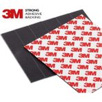 3m Yapışkanlı Mıknatıs Magnet, Güçlü Çok Amaçlı Süsleme Mıknatısı Dolap, Nişan, Bebek, Kına 15x15 Mm - 200 Adet