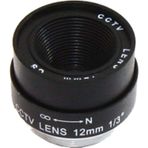 3MK-FL12 12mm Sabit CCTV Lens, Güvenlik Kamerası Lensi, Box Kamera İçin Lens